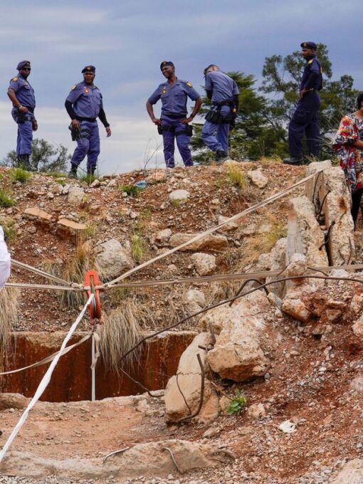 illegal mining in South Africa