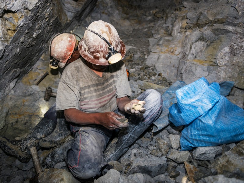 illegal mining in South Africa